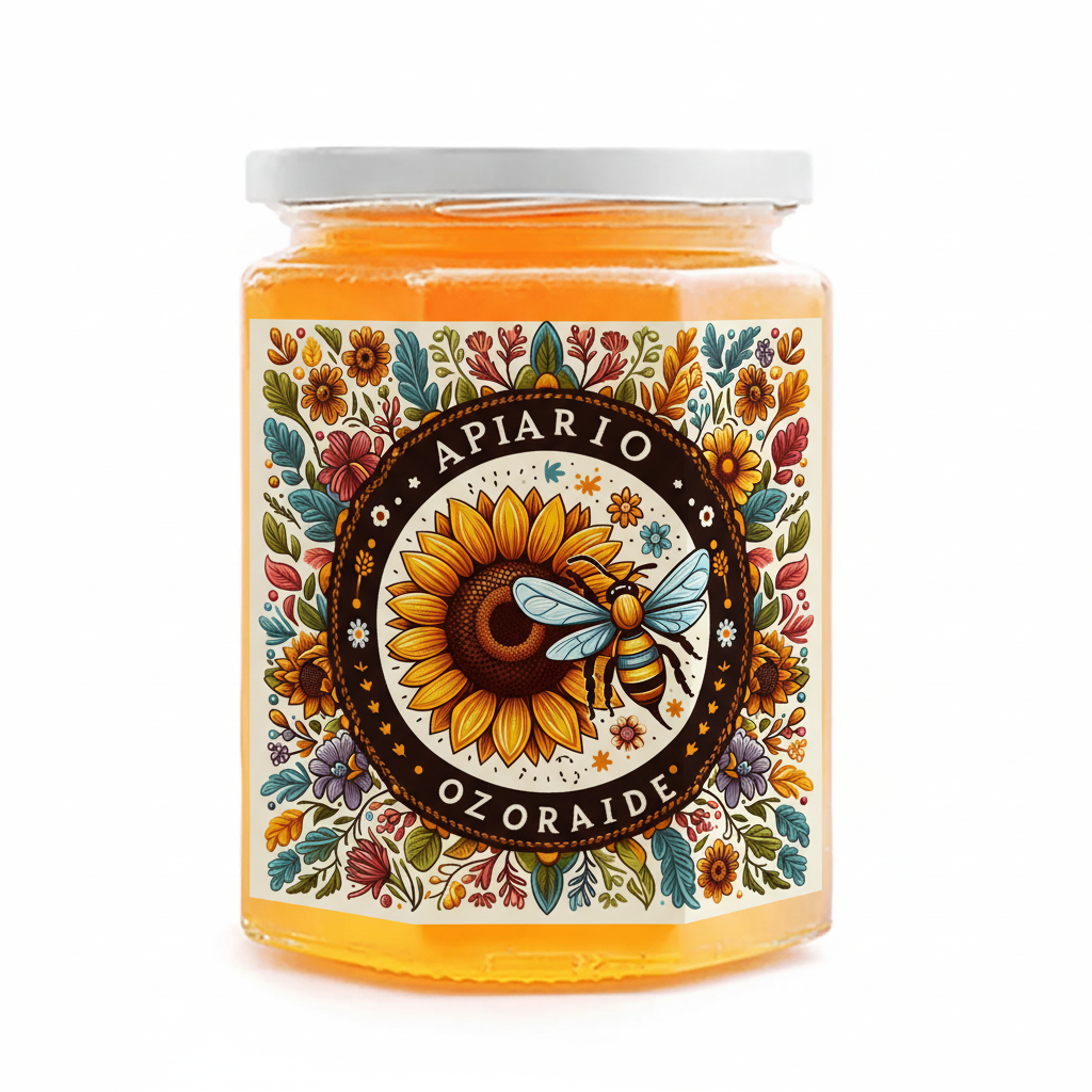 apiario ozoraide pote de mel